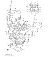 SUZUKI, VL 800 L2, HINTERER ZYLINDERKOPF