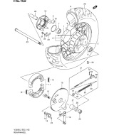 SUZUKI, VL 800 Intruder  L2, HINTERRAD