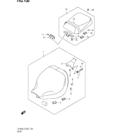 SUZUKI, VL 800 Intruder  L2, SITZ