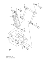 SUZUKI, VL 800 L2, HINTERER DAEMPFER