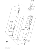 SUZUKI, VL 800 Intruder  L2, FRONT DAEMPFER