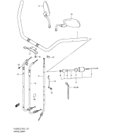 SUZUKI, VL 800 Intruder  L2, GRIFFLEISTE