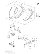 SUZUKI, VL 800 L2, KOMBINATIONSLAMPE HINTEN