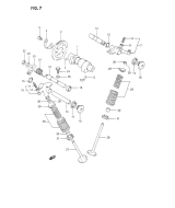 SUZUKI, DR 350 SP SHP, NOCKENWELLE VENTIL