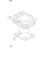 SUZUKI, DR 350 SP SHP, ZYLINDER
