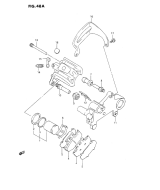 SUZUKI, DR 350 SP SHP, HINTERER BREMSZANGE