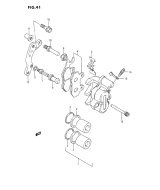 SUZUKI, DR 350 SP SHP, FRONT BREMSSATTEL