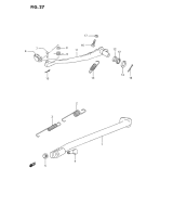 SUZUKI, DR 350 SP SHP, STAENDER HINTERE BREMSE