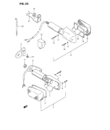 SUZUKI, DR 350 SP SHP, BLINKERLICHT