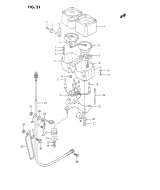 SUZUKI, DR 350 S /SH P, TACHOMETER