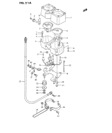 SUZUKI, DR 350 S /SH P, TACHOMETER