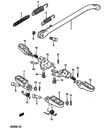 SUZUKI, TS 250 XG, STAENDER