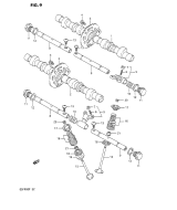 SUZUKI, GSF 400 Bandit P, NOCKENWELLE VENTIL