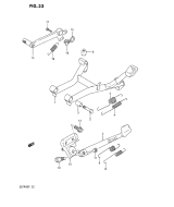 SUZUKI, GSF 400 P, STAENDER