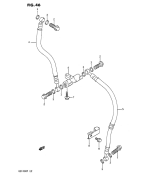 SUZUKI, GSF 400 Bandit P, FRONT BREMSLEITUNG