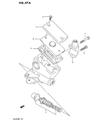 SUZUKI, GSF 400 P, VORDERER HAUPTBREMSZYLINDER