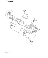 SUZUKI, GSF 400 P, FRONT BREMSSATTEL