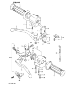 SUZUKI, GSF 400 P, GRIFFSCHALTER