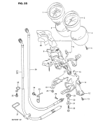 SUZUKI, GSF 400 P, TACHOMETER