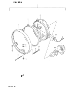 SUZUKI, GSF 400 P, SCHEINWERFER