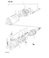 SUZUKI, GSF 400 P, ANLASSER