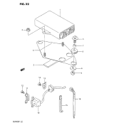 SUZUKI, GSF 400 Bandit P, SIGNAL GEBER