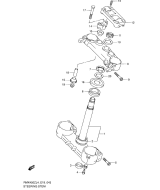 SUZUKI, Suzuki RMX 450 Z L4 E19, LENKGEHAEUSE