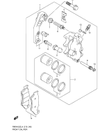 SUZUKI, Suzuki RMX 450 Z L4 E19, FRONT BREMSSATTEL