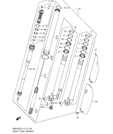 SUZUKI, RMX 450 L4, FRONT DAEMPFER