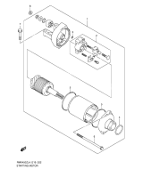 SUZUKI, RMX 450 EU L4, ANLASSER