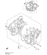 SUZUKI, Suzuki RMX 450 Z L4 E19, KURBELGEHAEUSE