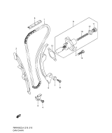 SUZUKI, Suzuki RMX 450 Z L4 E19, STEUERKETTE