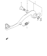 SUZUKI, Suzuki RMZ 450 K5 US E02, BREMSPEDAL