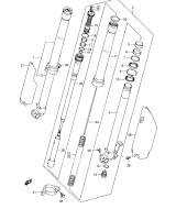 SUZUKI, Suzuki RMZ 450 K5 US E02, FRONT DAEMPFER