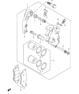 SUZUKI, RMZ 450 EU K5, FRONT BREMSSATTEL