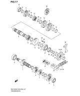 SUZUKI, RMZ 450 EU K5, GETRIEBE