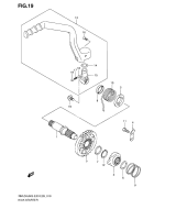 SUZUKI, Suzuki RMZ 450 K5 US E02, KICK STARTER