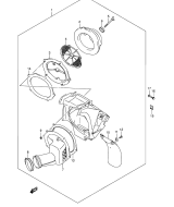 SUZUKI, Suzuki RMZ 450 K5 US E02, LUFTFILTER