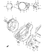 SUZUKI, RMZ 450 EU K5, KURBELGEHAEUSE ABDECKUNG