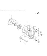 SUZUKI, RMZ 450 EU K5, WASSER PUMPE