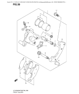 SUZUKI, LTA 750 X US King Quad K8, FRONT BREMSSATTEL