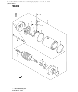 SUZUKI, LTA 750 X US King Quad K8, ANLASSER