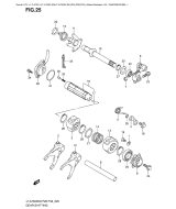 SUZUKI, LTA 750 X US King Quad K8, GANGWECHSEL