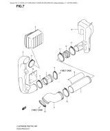 SUZUKI, LTA 750 X US King Quad K8, LUEFTER DUESE