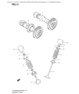 SUZUKI, LTA 750 X US King Quad K8, NOCKENWELLE VENTIL