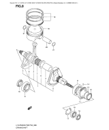 SUZUKI, LTA 750 X US King Quad K8, KURBELWELLE