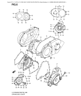 SUZUKI, LTA 750 X US King Quad K8, KURBELGEHAEUSE ABDECKUNG