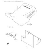 SUZUKI, LTA 500 F K1, SITZ