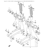 SUZUKI, LTA 500 F K1, HINTER ACHSE GEHAEUSE