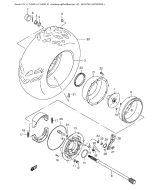 SUZUKI, LTA 500 F Quad Master K1, RECHTES HINTERRAD